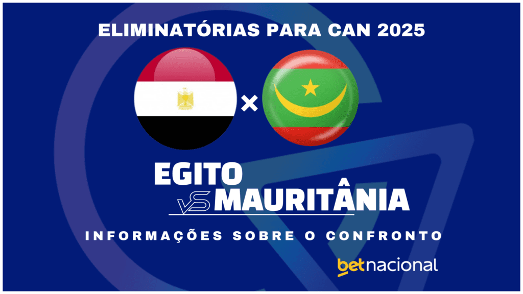 Egito x Mauritânia - Eliminatórias CAN 2025