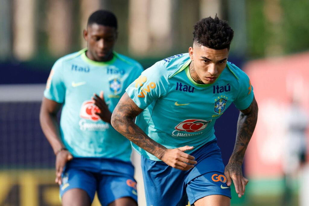 Igor Jesus, atacante da Seleção Brasileira (Foto: Rafael Ribeiro/CBF)