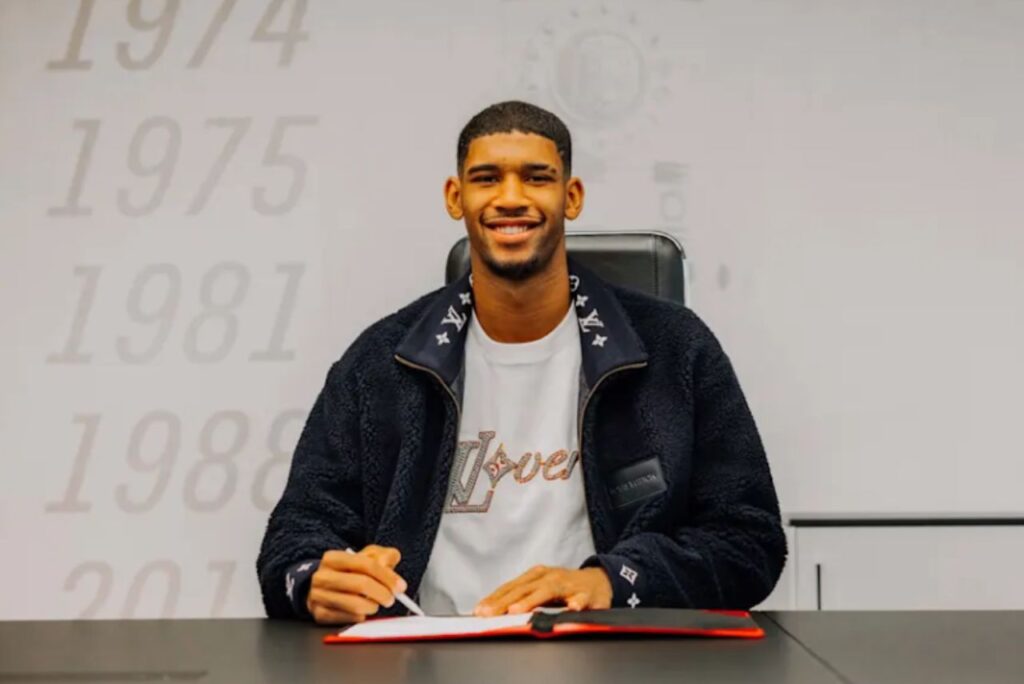 Kauã Santos, goleiro do Eintracht Frankfurt (Foto: Divulgação)