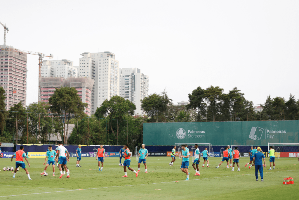 CT do Palmeiras vem recebendo a preparação da Seleção Brasileira