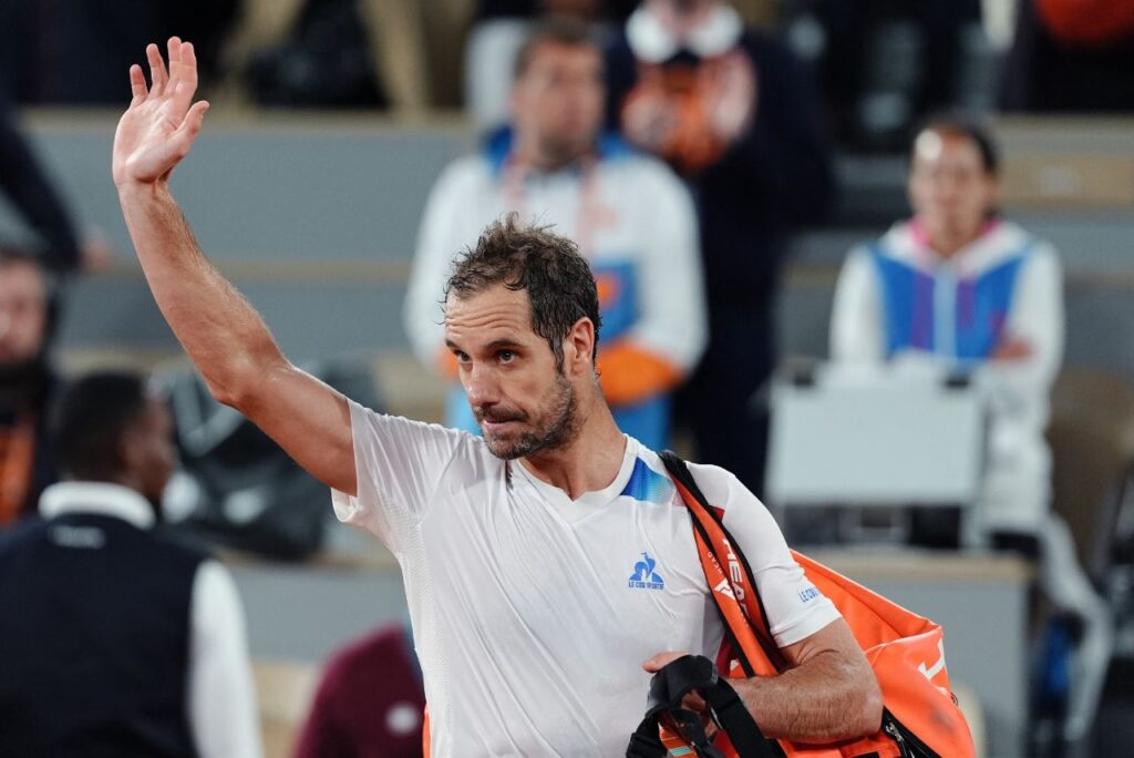 Francês Richard Gasquet vai se despedir das quadras no ano que vem (Foto: Dimitar Dilkoff/AFP)