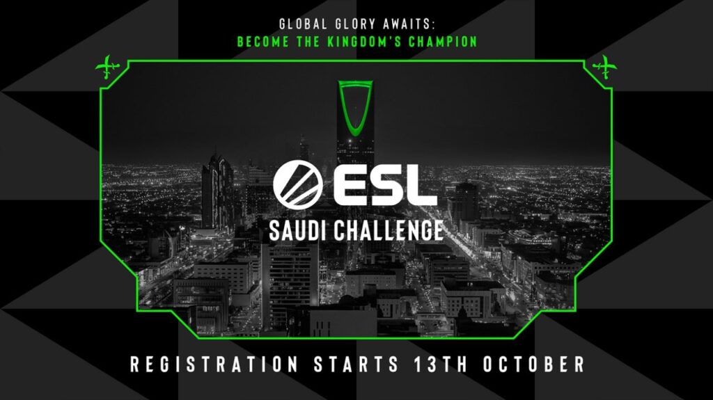 ESL revela primeiro torneio exclusivo na Arábia Saudita, saiba mais