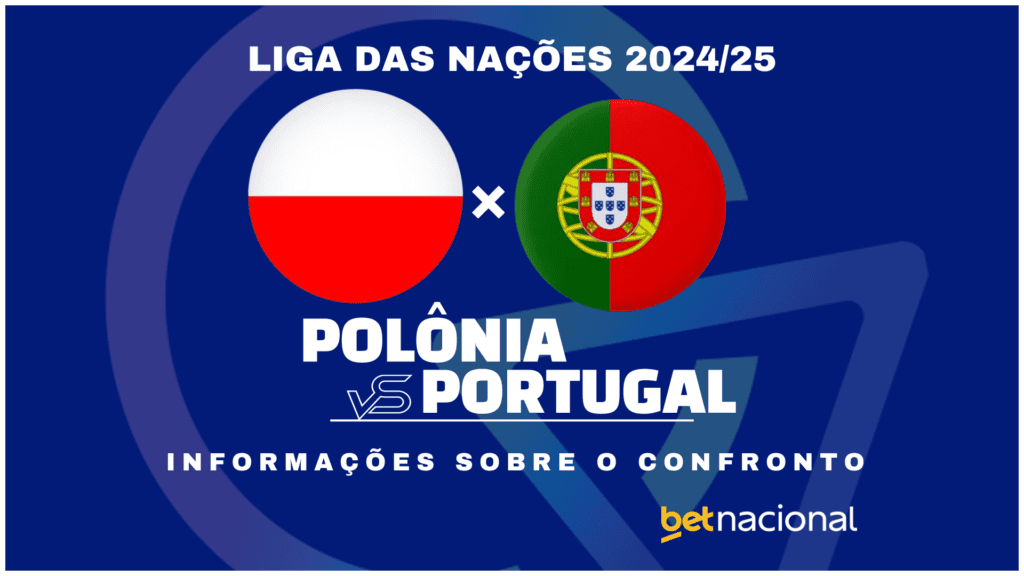 Polônia x Portugal - Liga das Nações da UEFA 2024/25