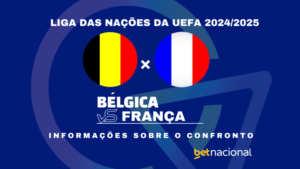 Bélgica x França Liga das Nações 2024 2025