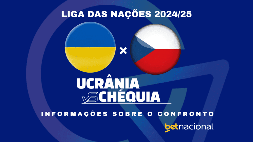 Ucrânia x Chéquia - Liga das Nações 2024/25