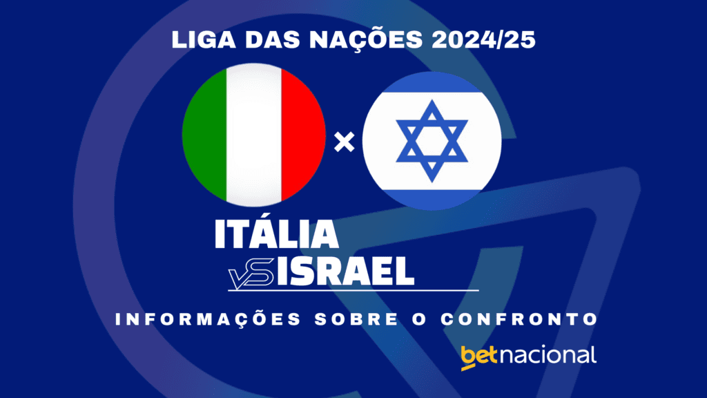 Itália x Israel - Liga das Nações da UEFA 2024/25