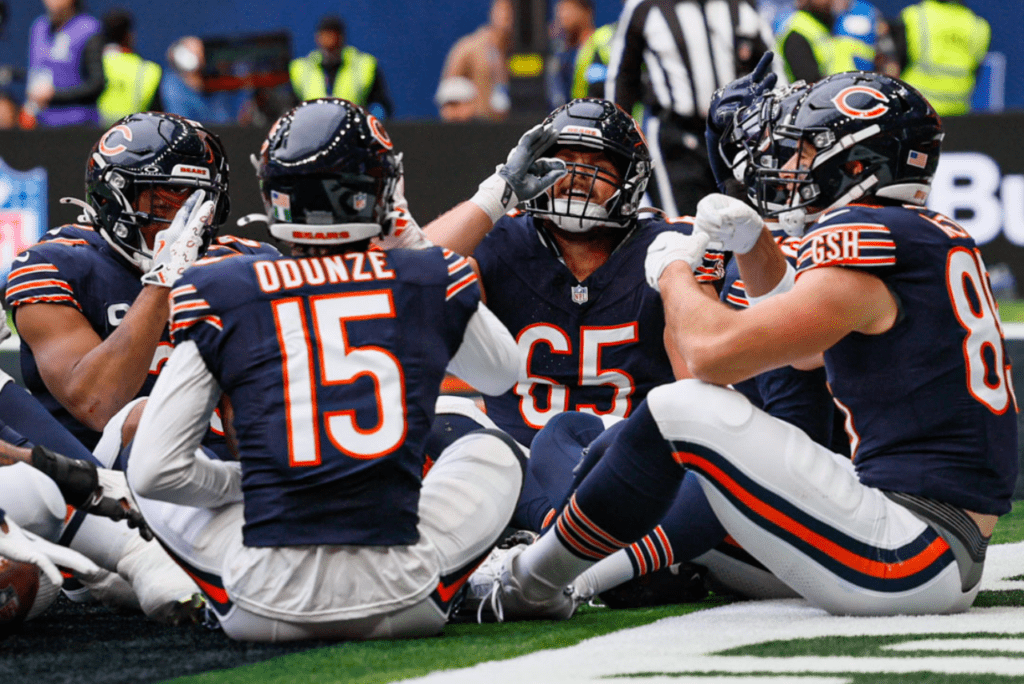 Chicago Bears venceu o Jaguars atuando na Inglaterra