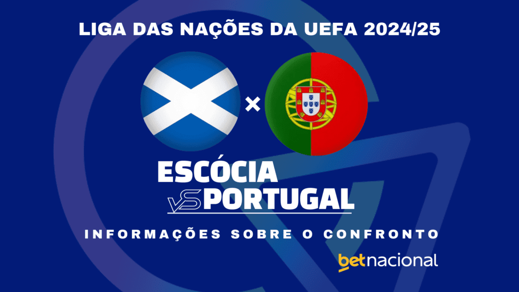 Escócia x Portugal - Liga das Nações 2024/25