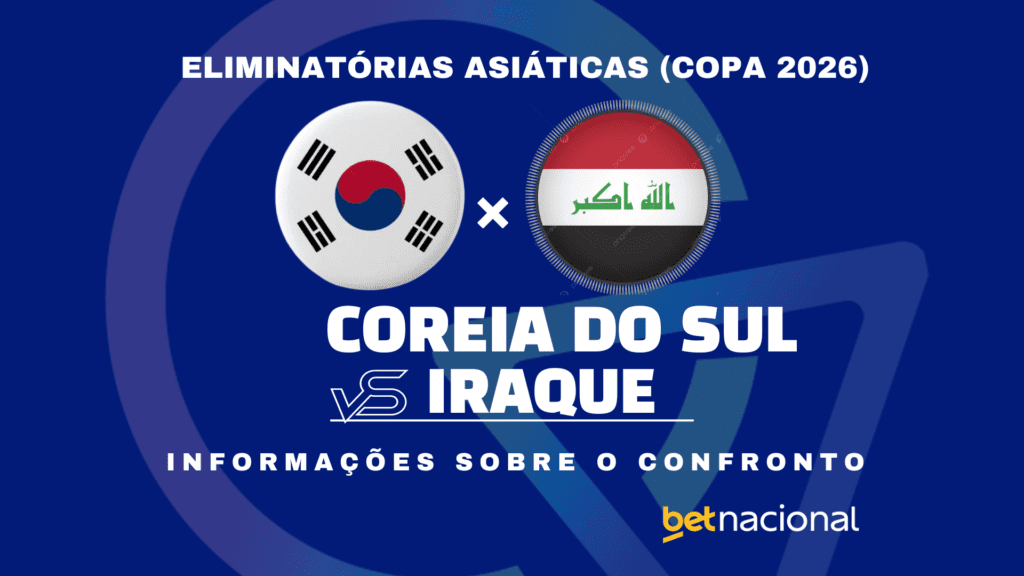 Coreia do Sul x Iraque Eliminatórias Asiáticas