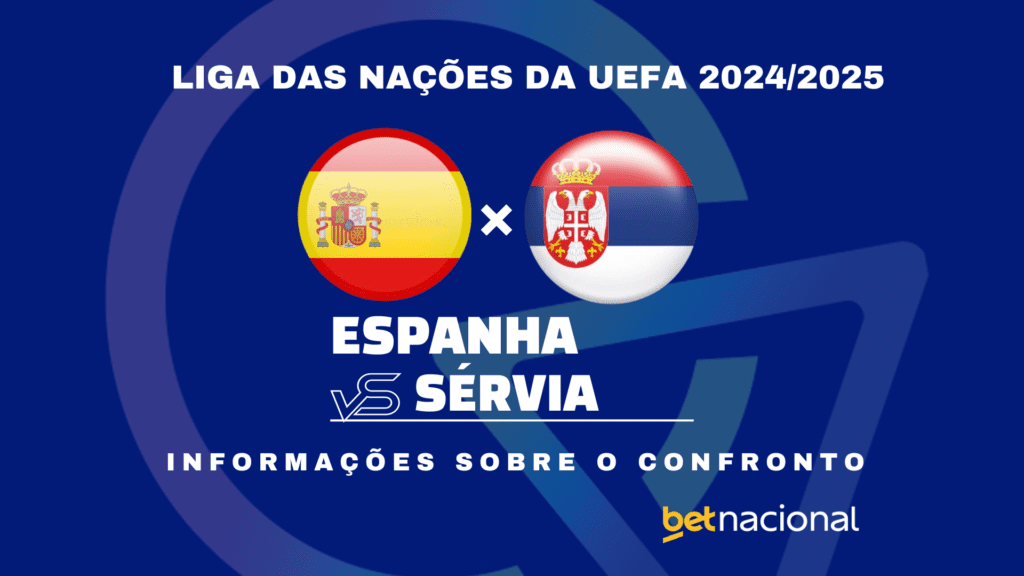 Espanha x Sérvia Liga das Nações