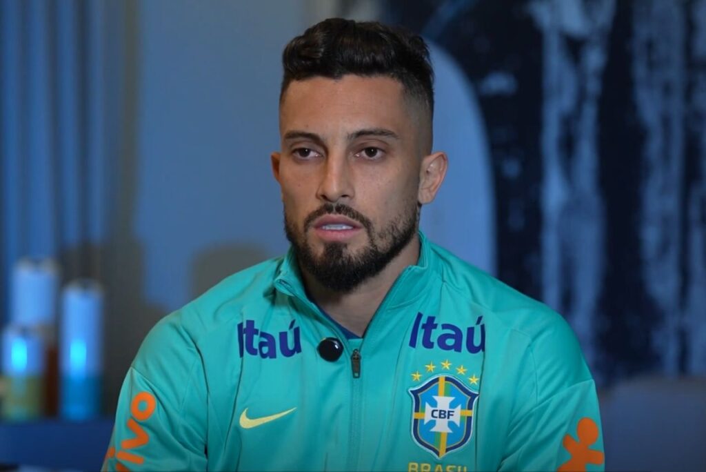 Alex telles, lateral-esquerdo do Botafogo e da Seleção Brasileira (Foto: Reprodução)