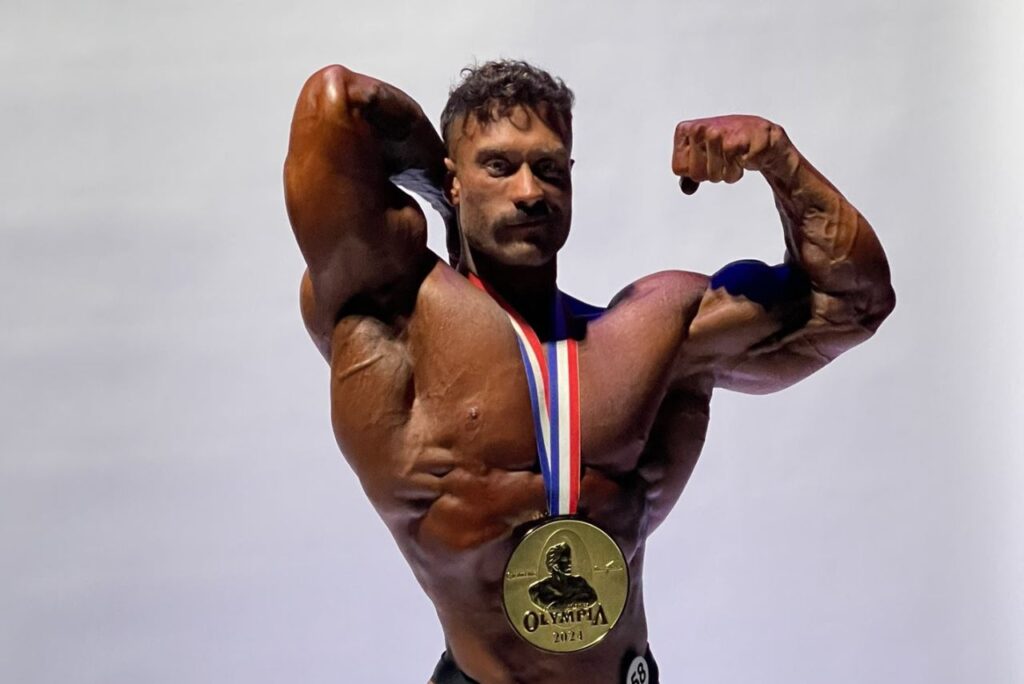 CBum após nova conquista do Mr. Olympia