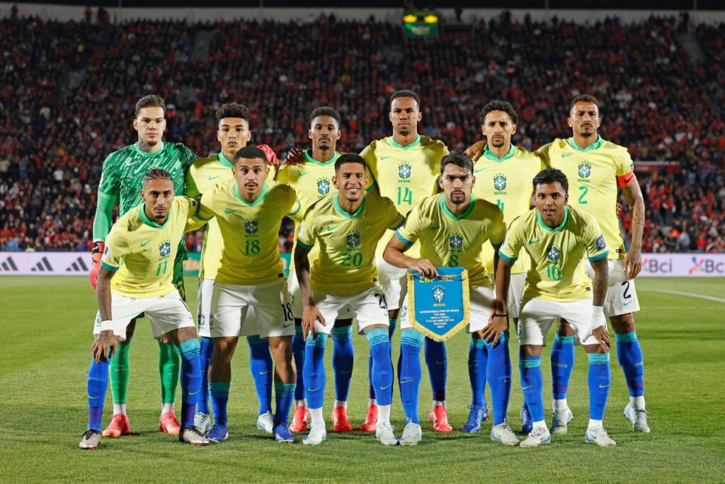 Seleção Brasileira contra o Chile