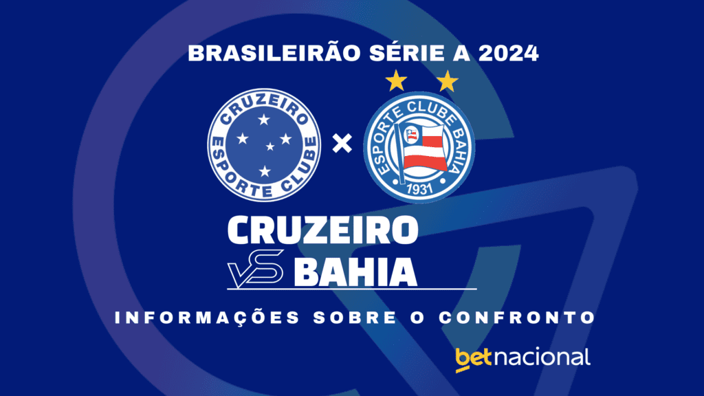 Cruzeiro x Bahia Série A 2024