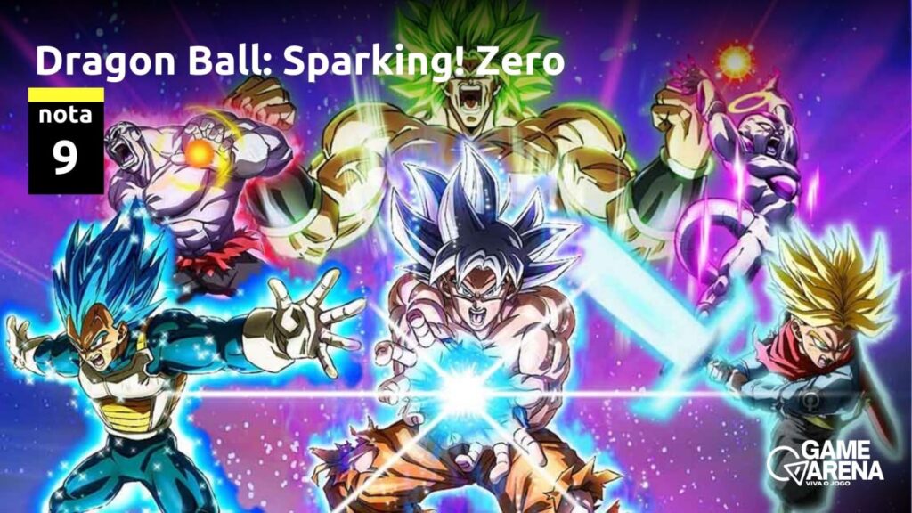 Nota do Game Arena para Dragon Ball Sparking Zero