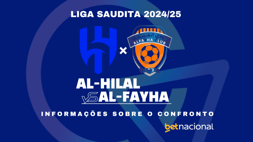 Al-Hilal x Al-Fayha - Liga Saudita 2024/25