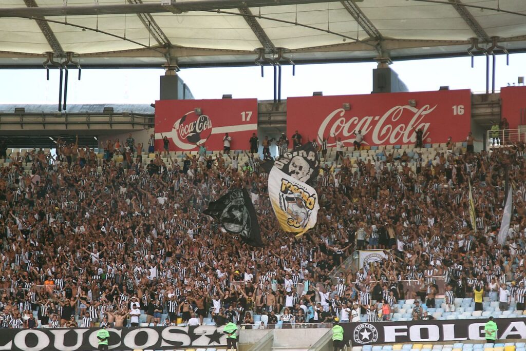 Torcida do Botafogo no Maracanã