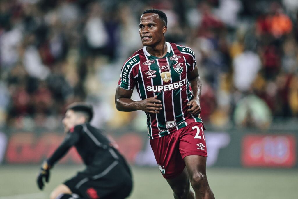 Arias em Flamengo x Fluminense