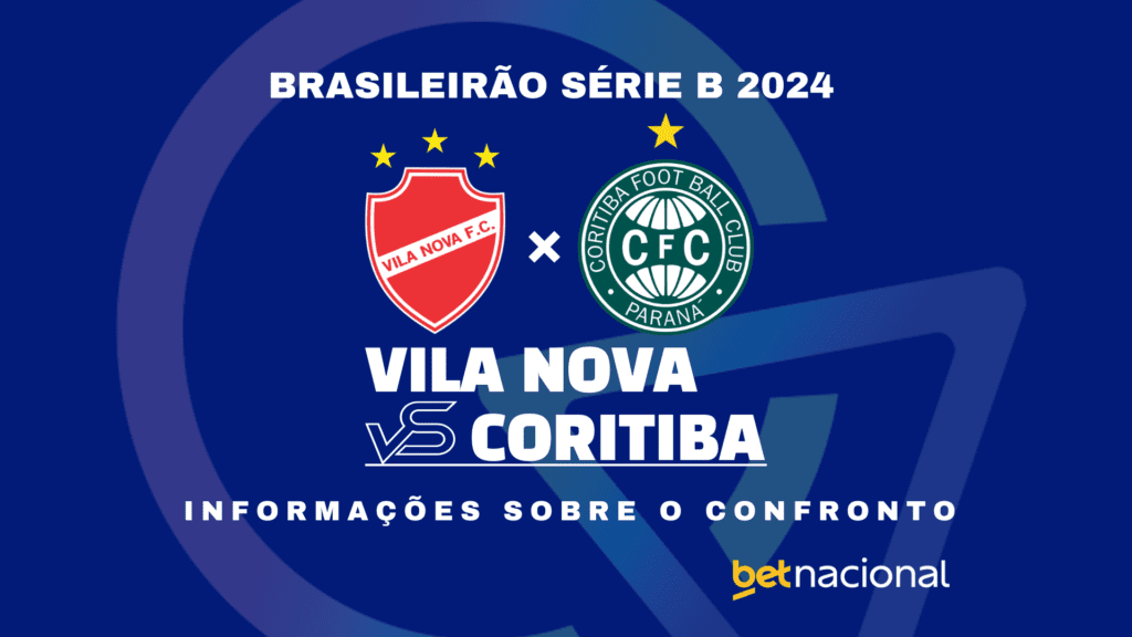 Vila Nova x Coritiba Série B 2024