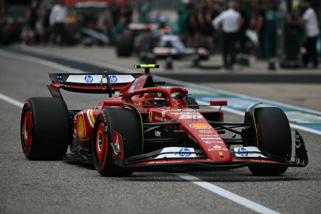 Carlos Sainz liderou treino livre do GP dos Estados Unidos