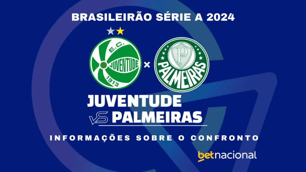 Juventude x Palmeiras Série A 2024