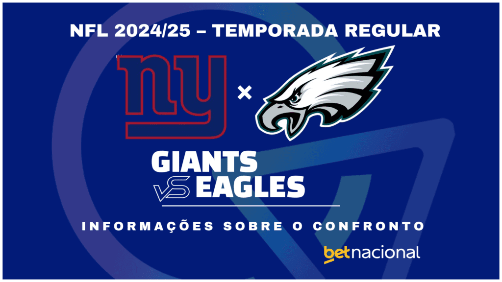 Giants x Eagles - NFL 2024/25