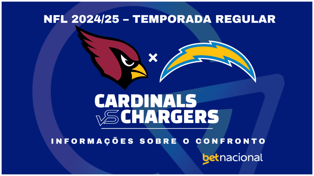 Cardinals x Chargers - NFL 2024/25