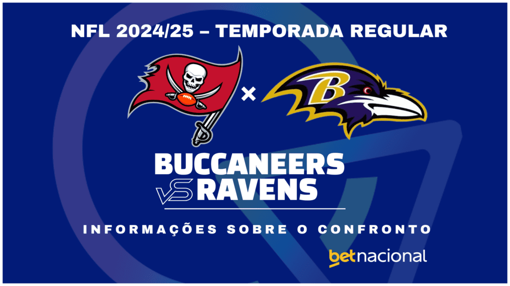 Buccaneers x Ravens - NFL 2024/25