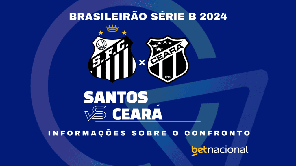 Santos x Ceará Série B 2024