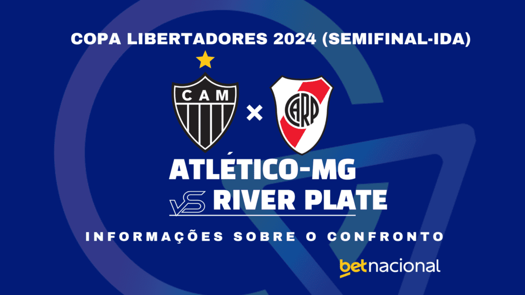 Atlético-MG x River Plate Libertadores Semifinal Ida 2024