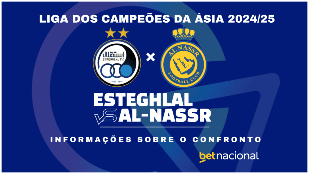 Esteghlal x Al-Nassr - Liga dos Campeões 2024/25