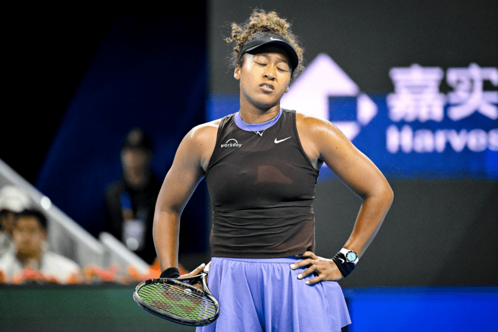 Naomi Osaka retornou às quadras em 2024 após hiato para ser mãe