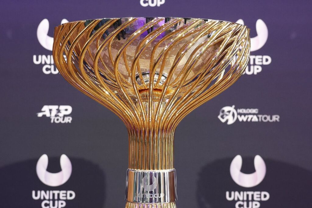 Troféu da United Cup (Foto: Reprodução)