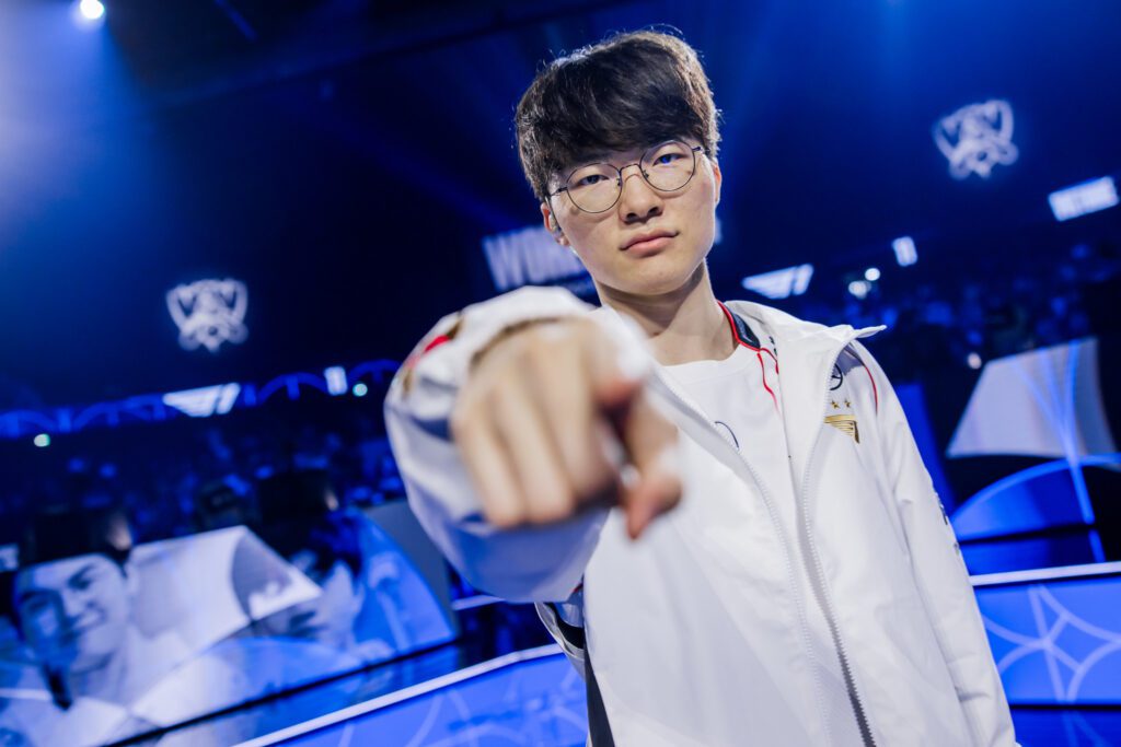 Mundial de LoL 2024: T1 Faker brilha em play contra Gen.G Chovy, veja