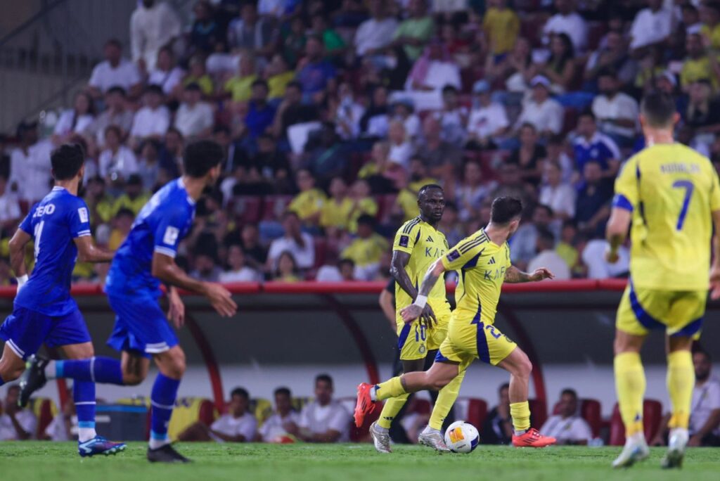 Al-Nassr venceu o Esteghlal pela Liga dos Campeões da AFC (Foto: Reprodução)