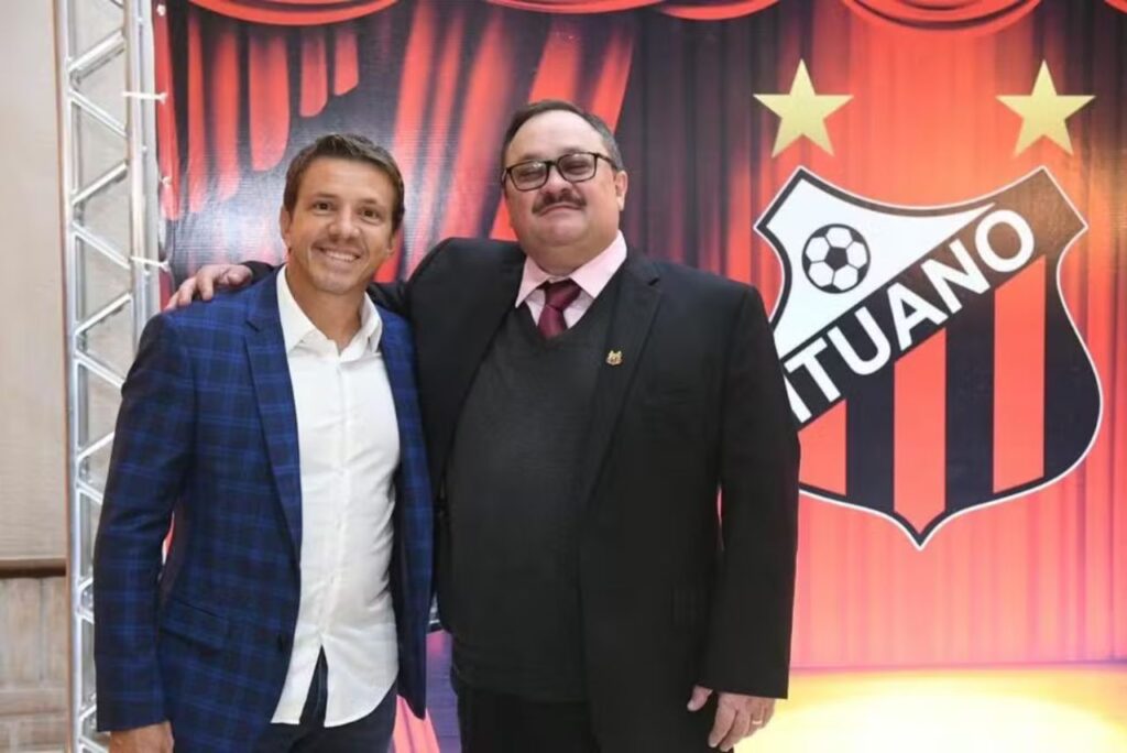 Juninho Paulista e Paulo Silvestri devem comandar SAF do Ituano (Foto: Reprodução)