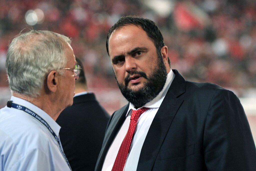 Evangelos Marinakis, proprietário do Nottingham Forest (Foto: Louisa Gouliamaki/AFP)