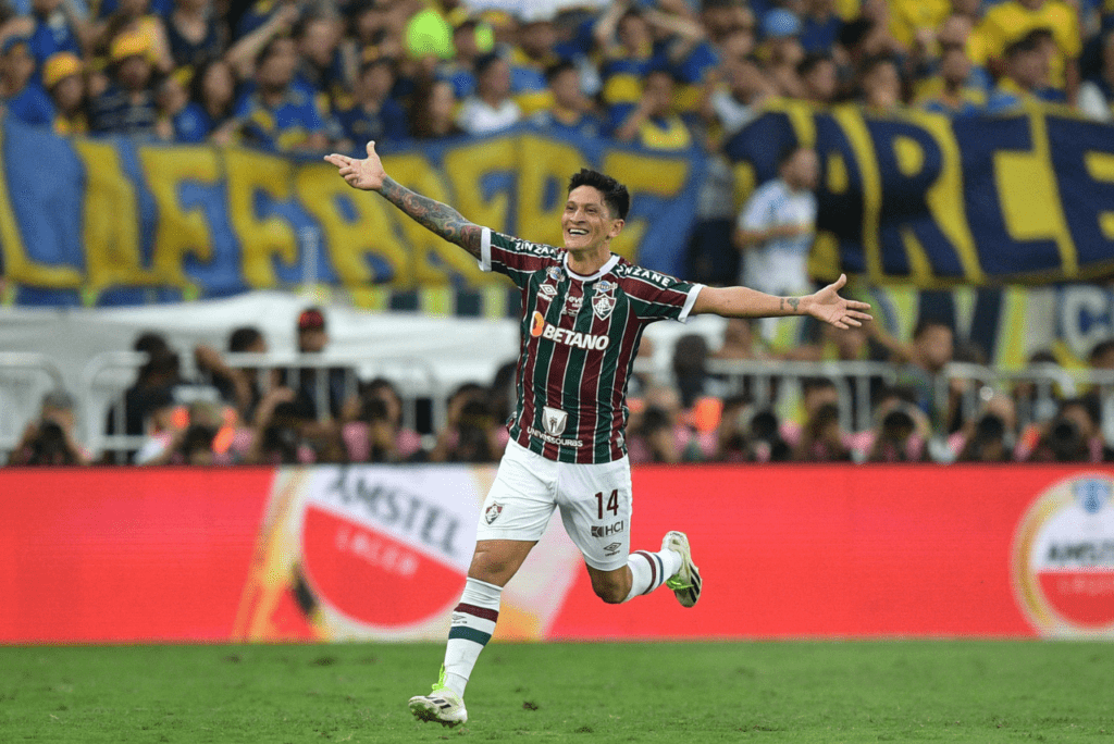 Germán Cano foi o artilheiro do Fluminense na Libertadores 2023