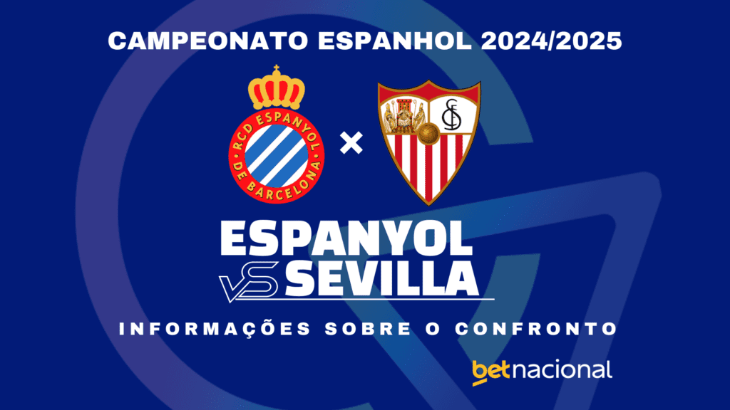 Espanyol x Sevilla: onde assistir ao vivo, horário, escalações e estatísticas