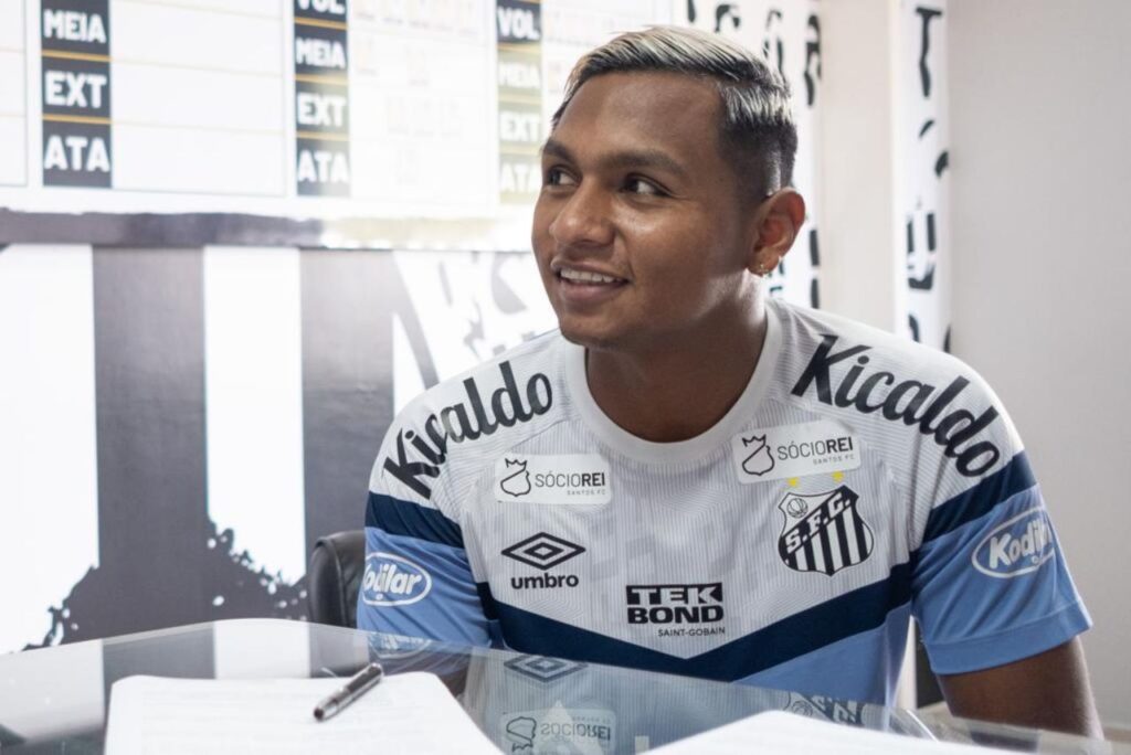 Alfredo Morelos - Santos