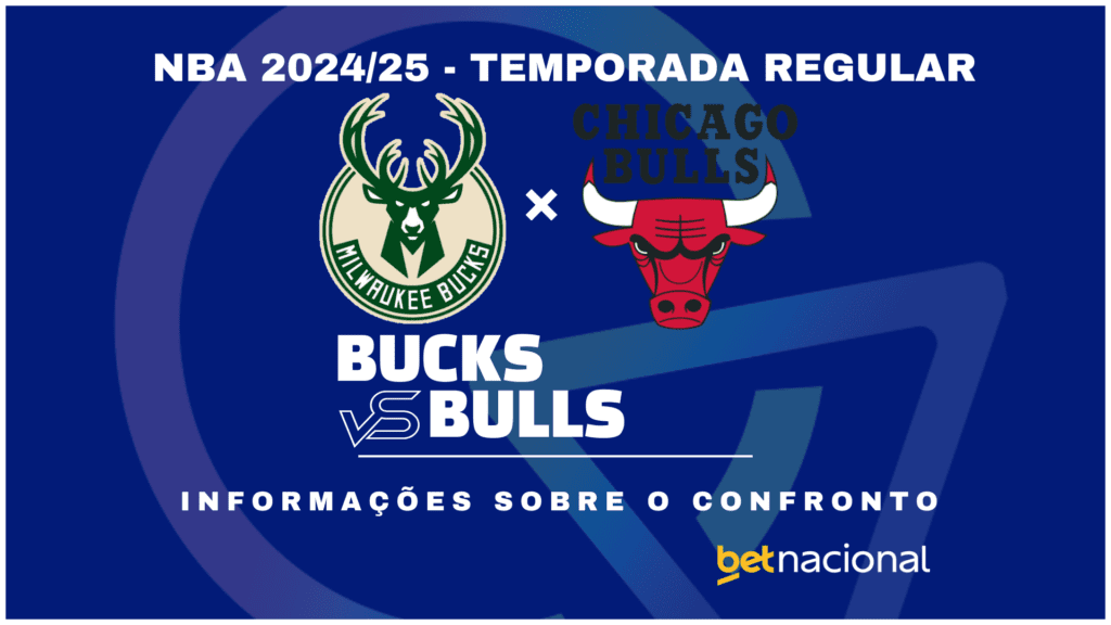 Milwaukee Bucks x Chicago Bulls - NBA 2024/25