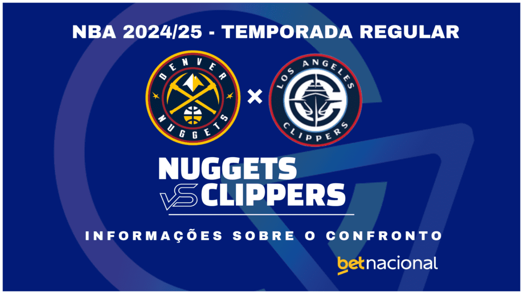 Nuggets x Clippers - NBA 2024/25