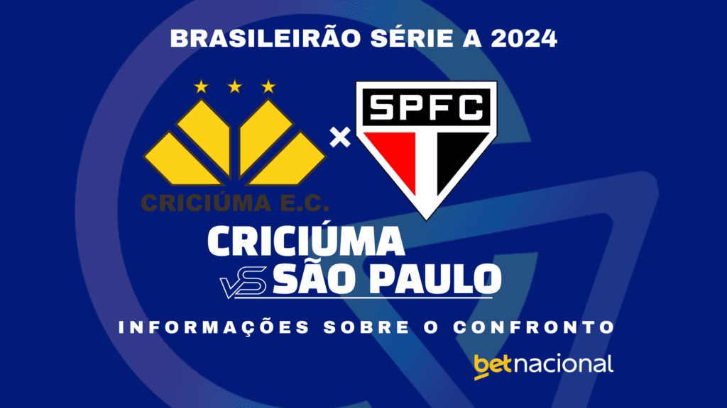 Criciúma x São Paulo - Série A 2024