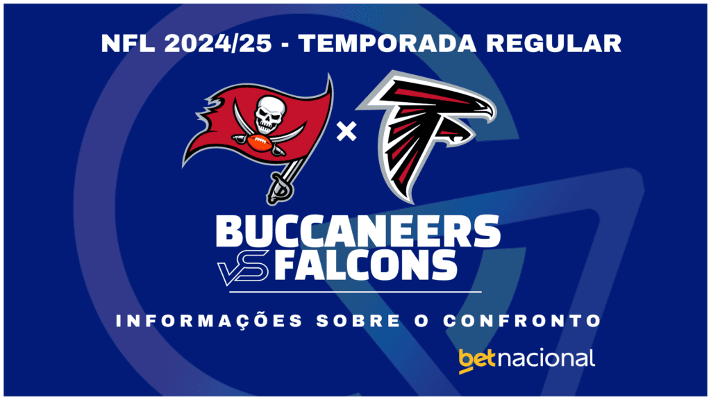 Buccaneers x Falcons - NFL 2024/25