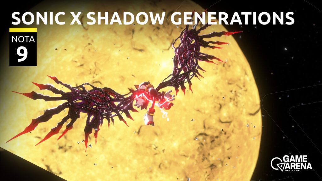 Nota do Game Arena para Sonic x Shadow Generations