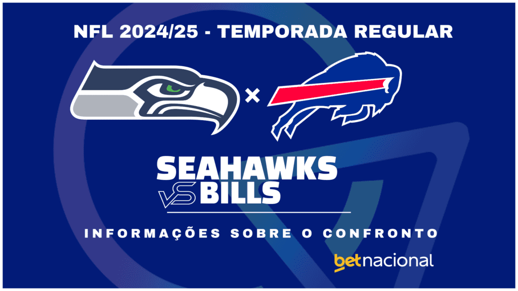 Seattle Seahawks x Buffalo Bills: onde assistir ao vivo, horário e estatísticas