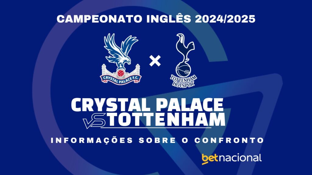 Crystal Palace x Tottenham: onde assistir, horário, escalações e estatísticas