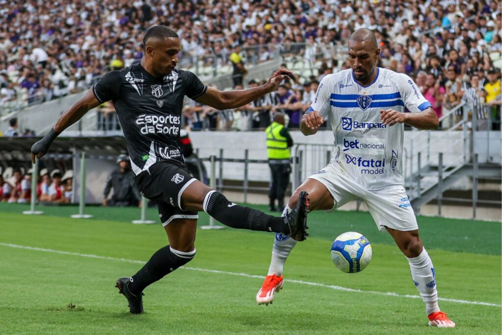 Ceará venceu o Paysandu pela Série B (Foto: Jorge Luis Totti/PSC)