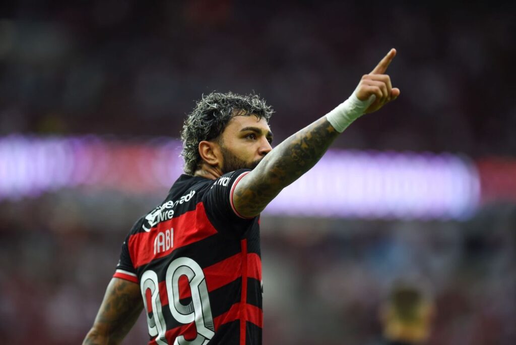 Gabigol marcou um dos gols do Flamengo