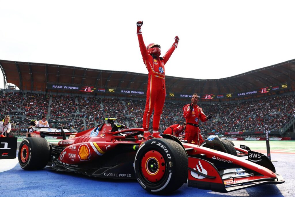 Carlos Sainz vence Grande Prêmio do México de Fórmula 1